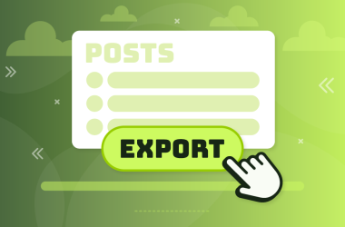 wordpress export posts with images