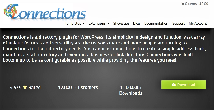 Connections-WordPress business directory plugin