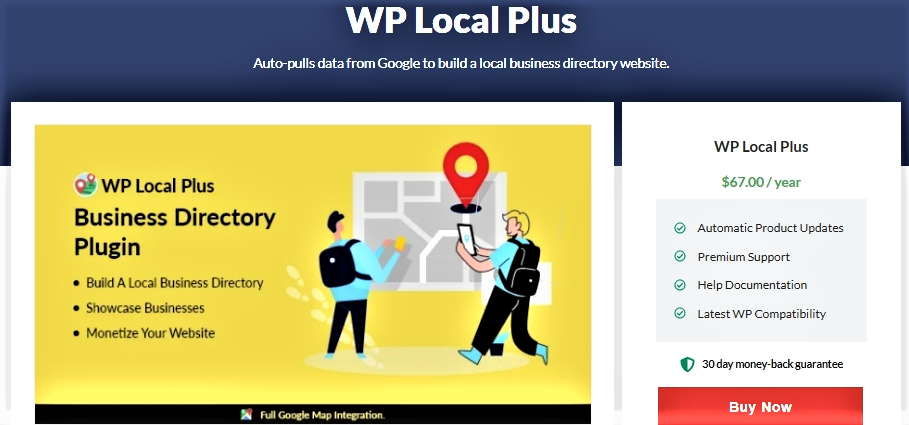 WP local plus- WordPress local business plugin