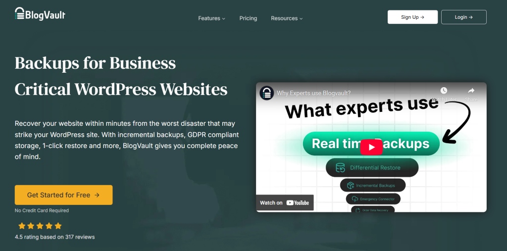 Wordpress backup practices