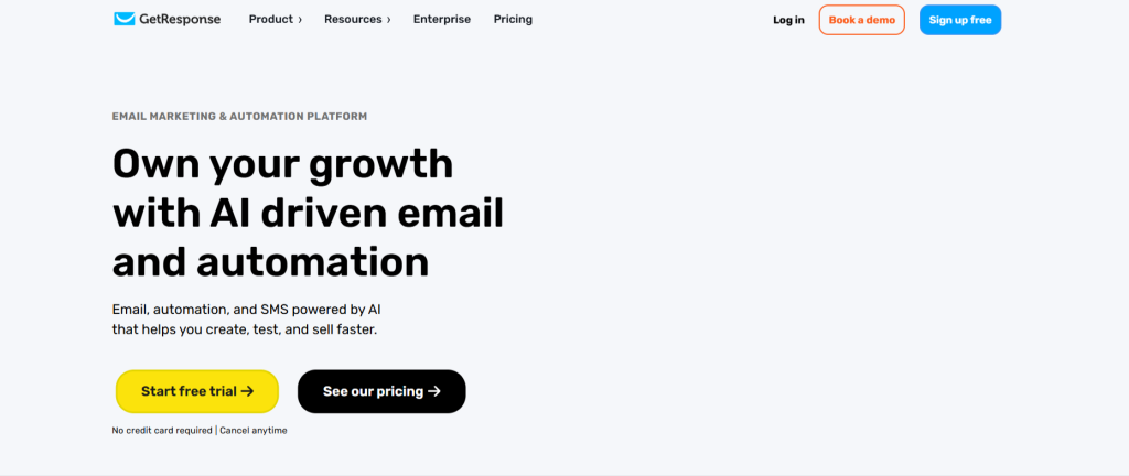Email Marketing Platforms-GetResponse