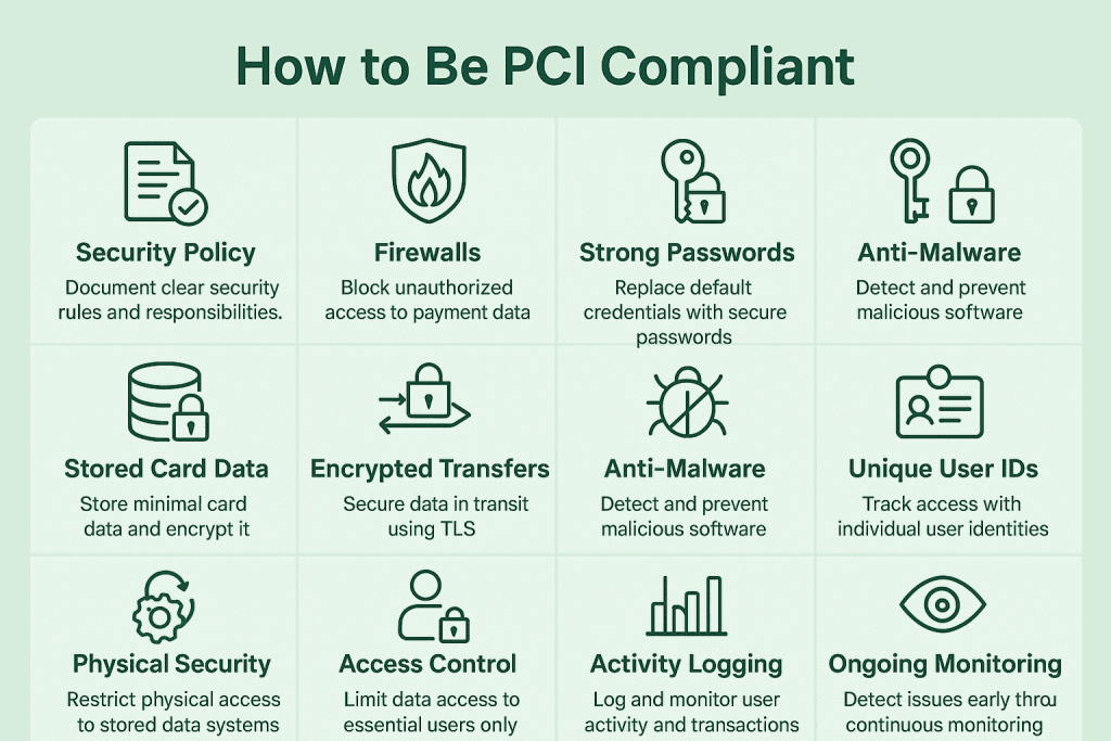 How to Be PCI compliant