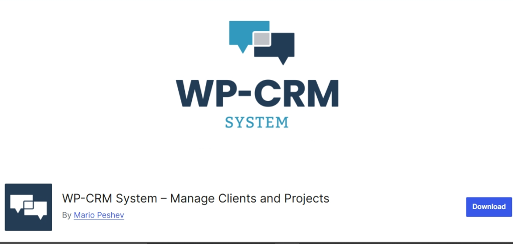WP CRM- WordPress CRM Plugin