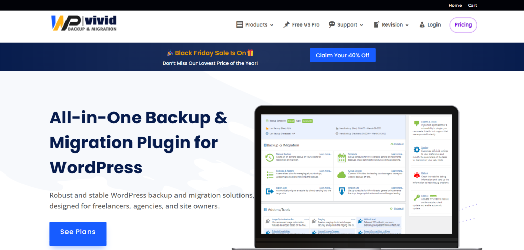 Wordpress backup practices-wpviviv backup plugin