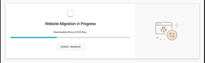 Migrate WordPress sites using HostOnce Migrator Plugin