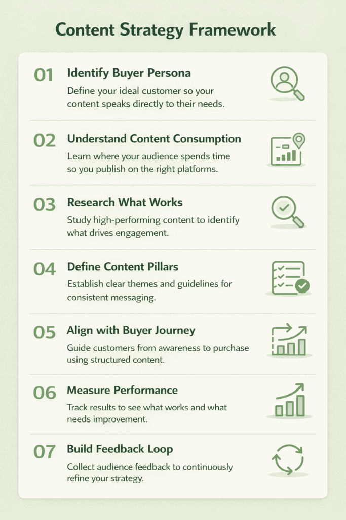 7 Steps to Build an Effective Ecommerce Content Marketing Strategy