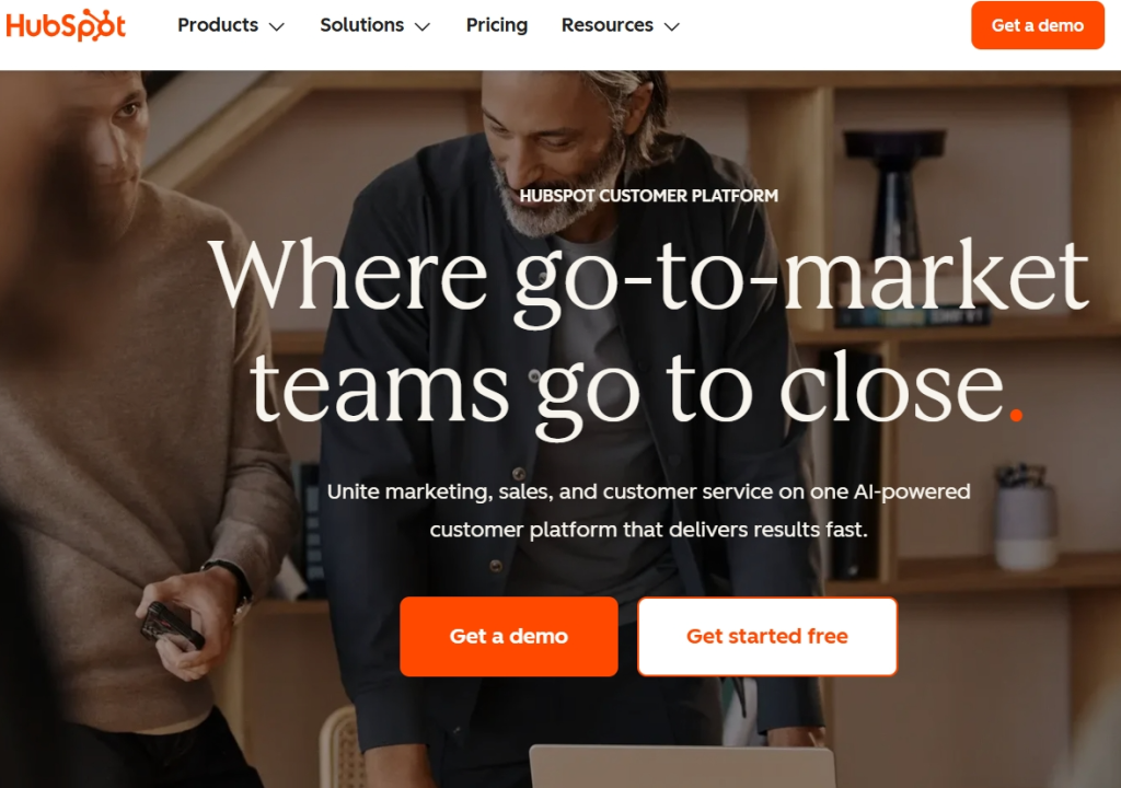 Best affiliate programs-Hubspot