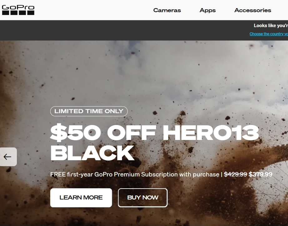 Best affiliate programs-GoPro