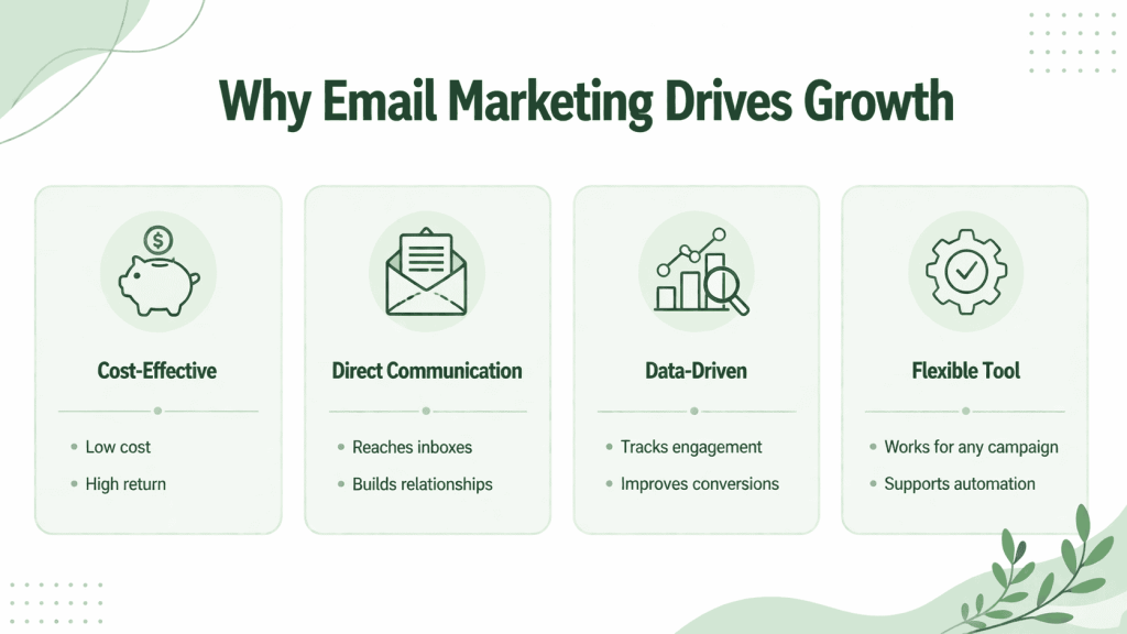 Importance of Email Marketing.