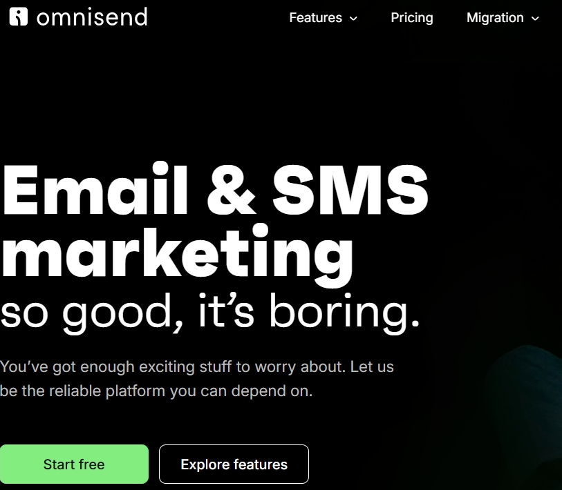 Best affiliate programs-Omnisend