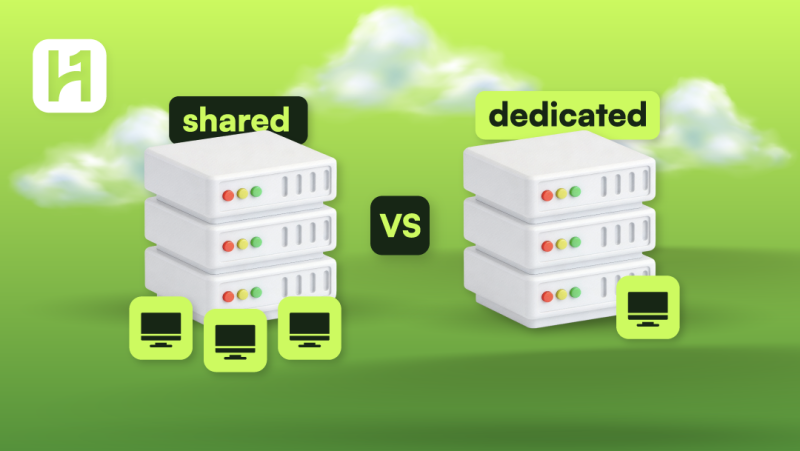 Shared Hosting vs Dedicated Hosting