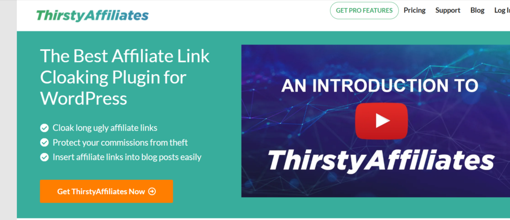 Affiliate Marketing tools-ThirstyAffiliates