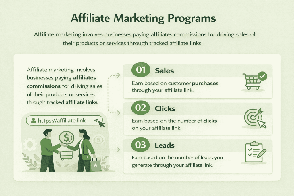 What is an affiliate marketing program and how does it work?