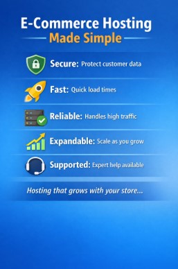 E-commerce hosting