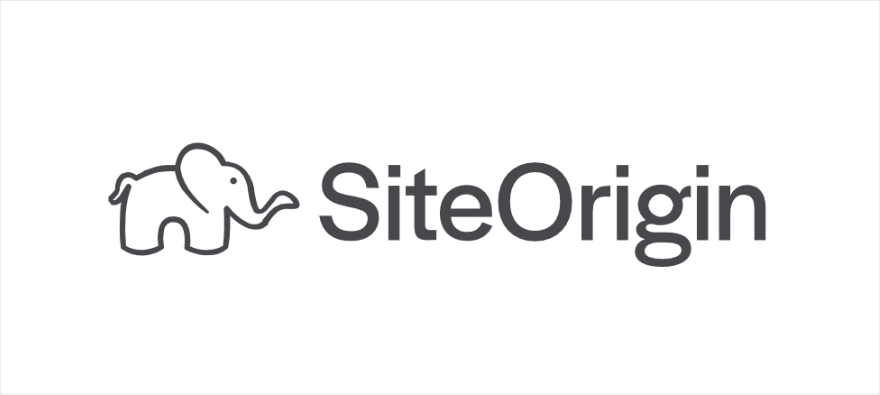 WordPress website builder-Site Origin 