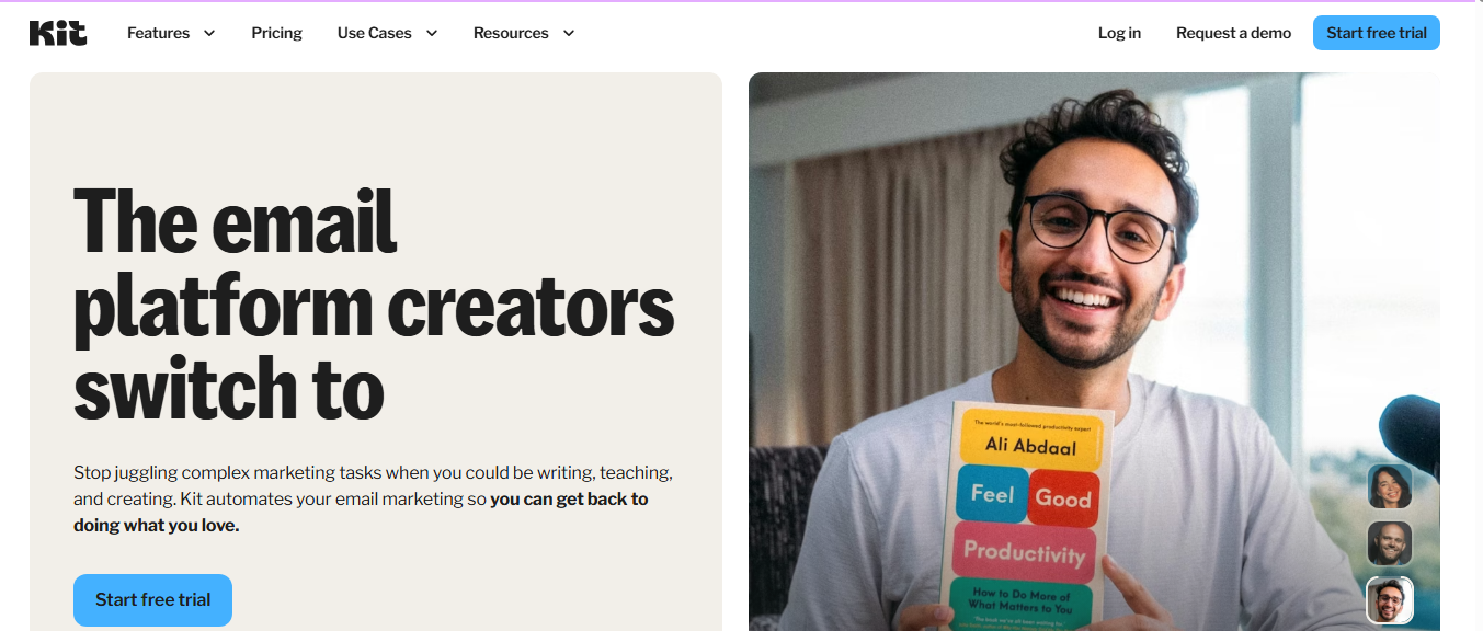 Best affiliate programs- convertkit