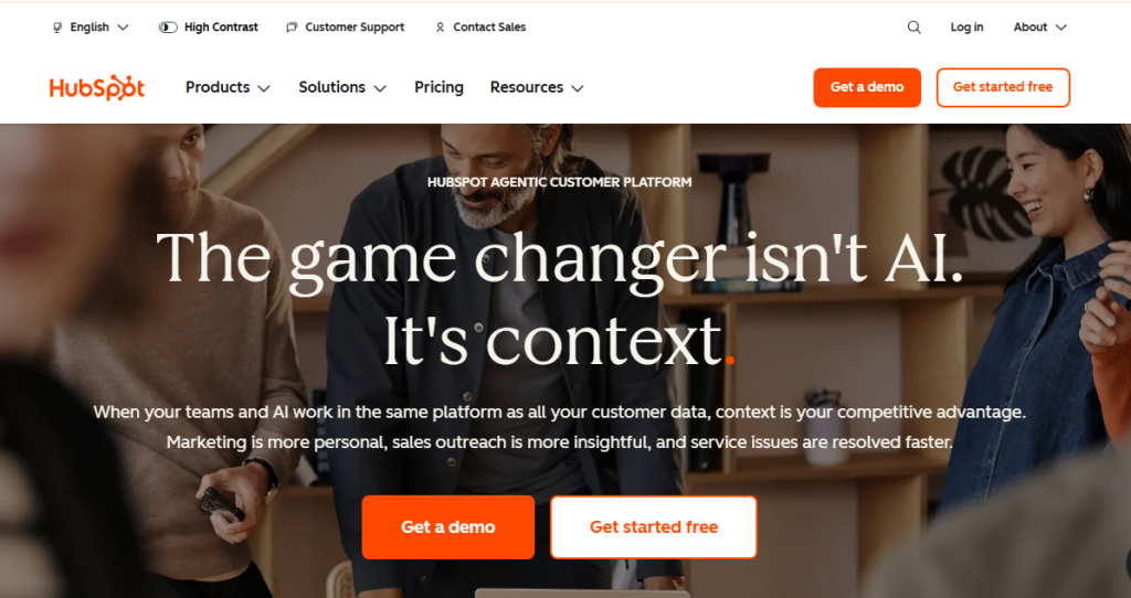 AI marketing tools-Hubspot