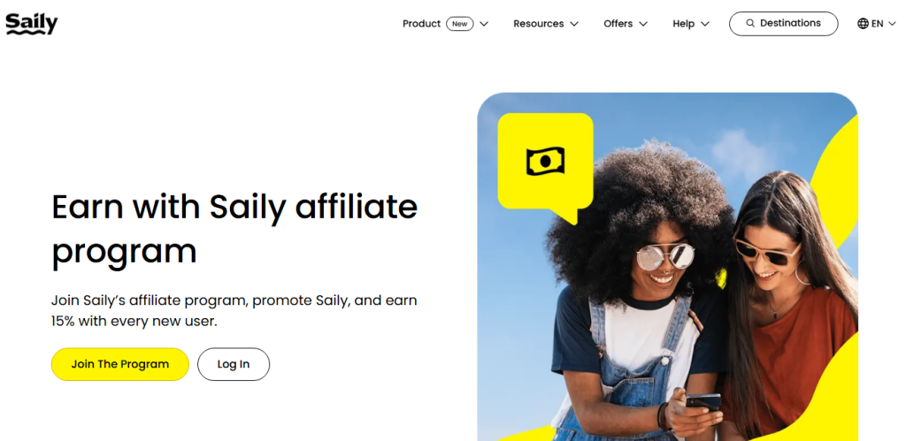Best affiliate programs-Saily