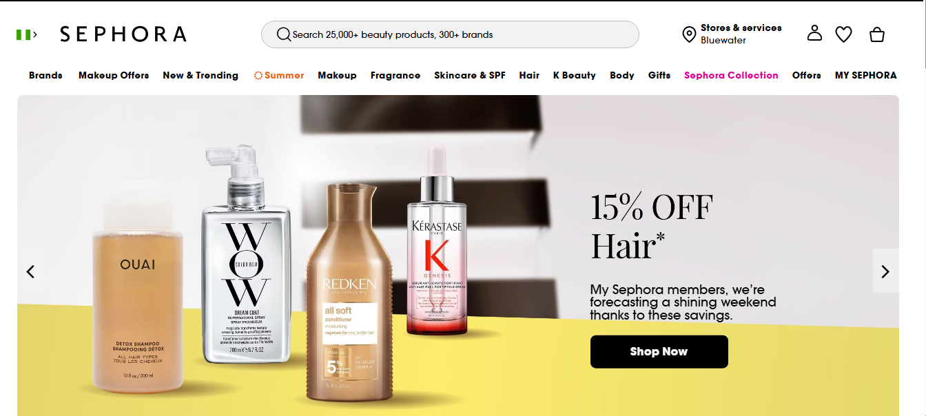 Best affiliate programs - sephora