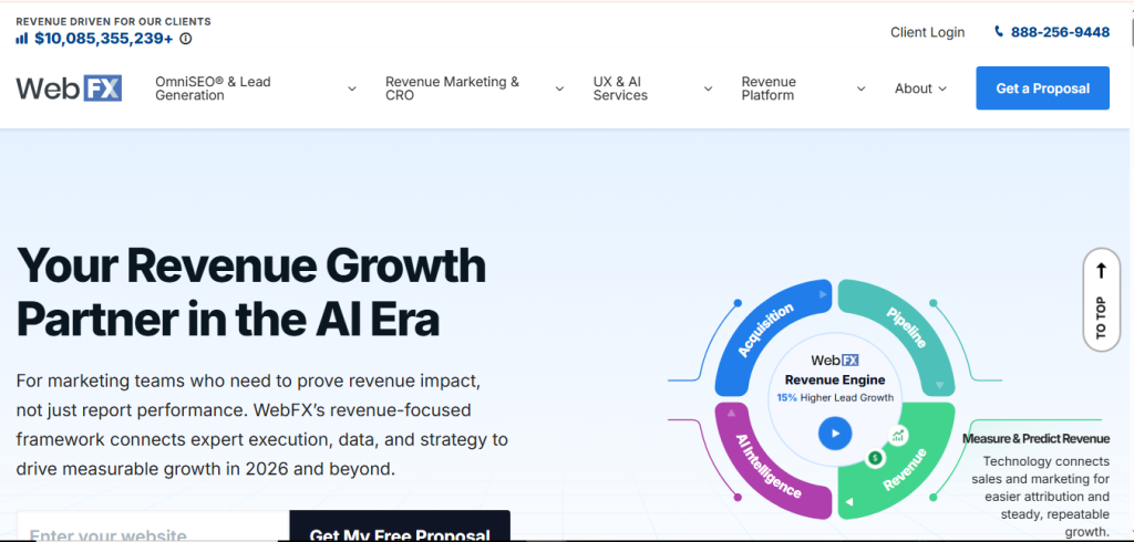 Digital marketing agency - webfx