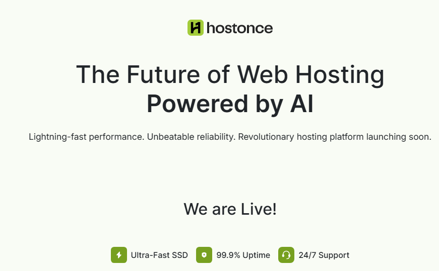 WordPress Sites on Hostonce