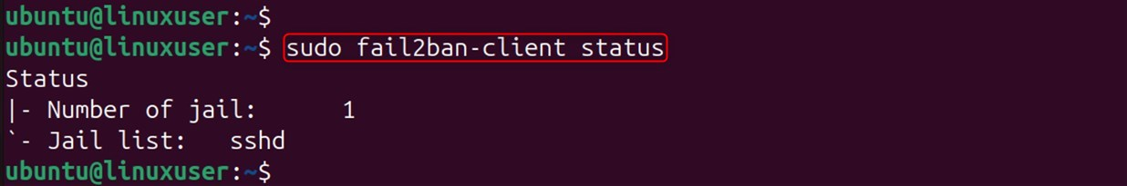 check status of jails