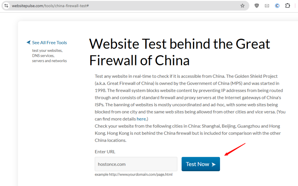test your site accessibility 
