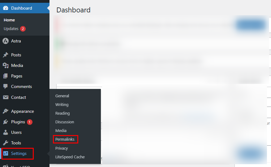 generate a fresh .htaccess file