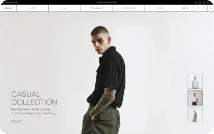 eCommerce template preview